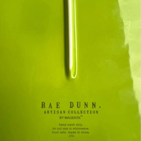 NEW Rae Dunn CHIPS N’ DIP adorable Avocado /Guacamole ceramic appetizer tray - Picture 7 of 9